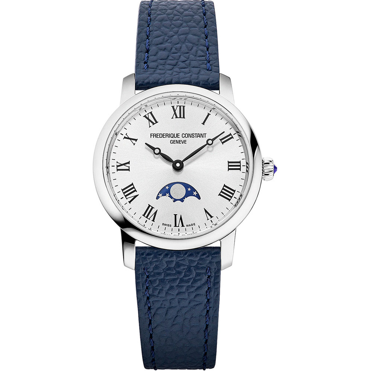 Часы Frederique Constant Slim Line Moonphase FC-206RS1S6